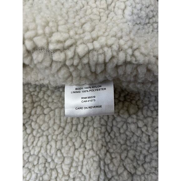 FOURSTAR Sherpa-Lined Navy Blue Skater Jacket Men's Size SM EUC - Picture 11 of 12